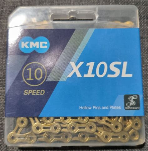 Kmc Speed Sp Gold Chain Sports Equipment Bicycles Parts Parts