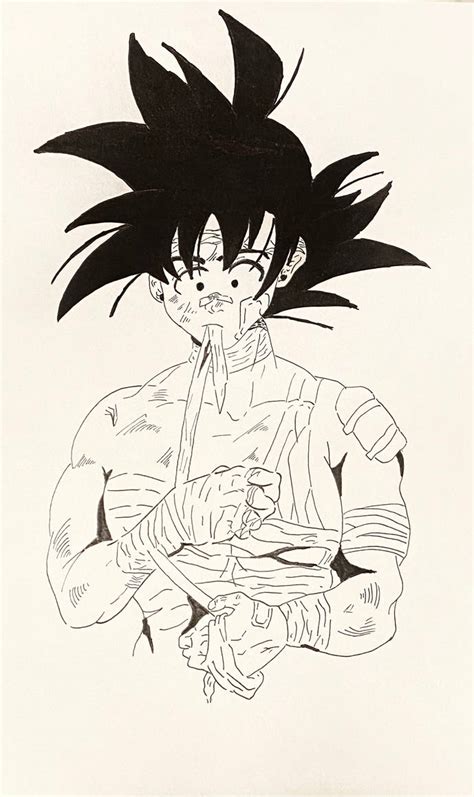 goku drawing by Samydessin0 on DeviantArt