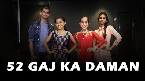 52 Gaj Ka Daman Dance Video Team Dancefit Youtube