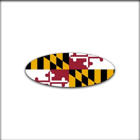 Front And Rear Maryland Flag Overlay Decal For 2009 2014 Ford F 150