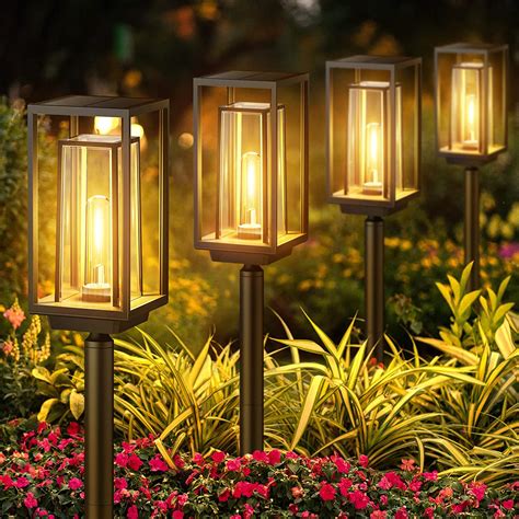 Puaida Solarlampen F R Au En Garten Pack Moderne Garten