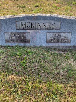 John William Mckinney Find A Grave Memorial