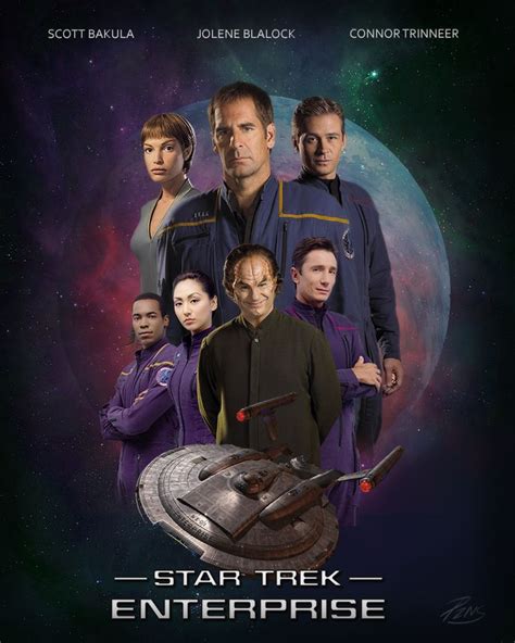 Star Trek Enterprise. | Star trek enterprise, Star trek tv, Star trek cast