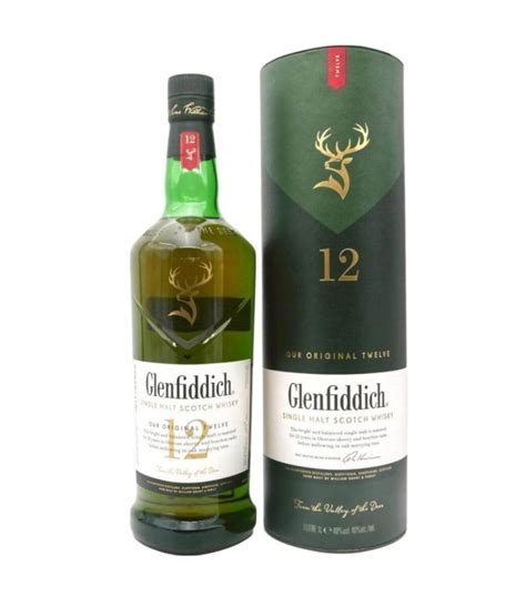 Glenfiddich 12 Ani Whisky 1L - Finebar
