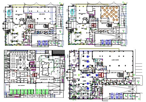 Club House Floor Plan CAD File - Cadbull