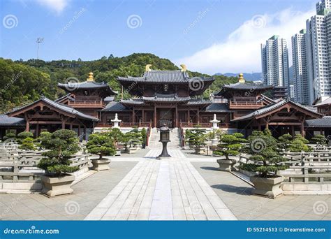 Templo Chino En Hong Kong Imagen De Archivo Imagen De Horizontal