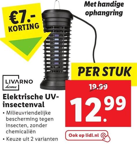 Livarno Home Elektrische Uv Insectenval Aanbieding Bij Lidl