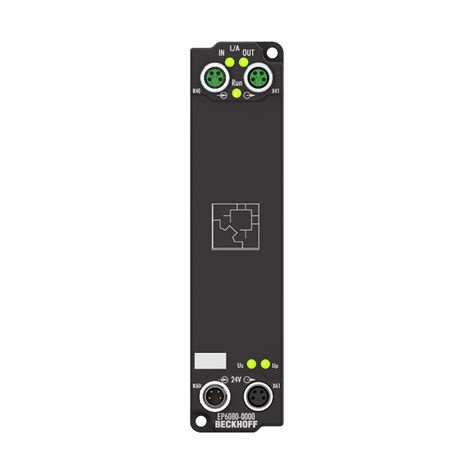 EP6080 0000 EtherCAT Box 1 Channel Communication Interface Memory