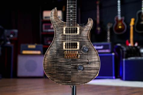 Prs Limited Edition Custom 24 Artist Pack In Charcoal Guitar Gear