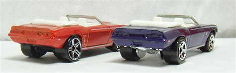 Hot Wheels Camaro Coupe And Convertible