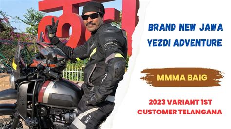 My New Jawa Yezdi Adventure Bike Showroom Installation