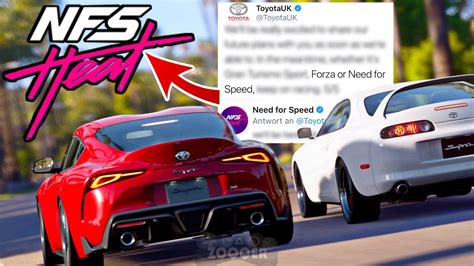 Toyota Supra Doch In Need For Speed Heat Forza Antwort Von