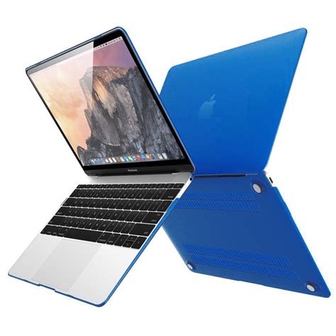 Frosted Hard Case For Inch Apple Macbook Dark Blue