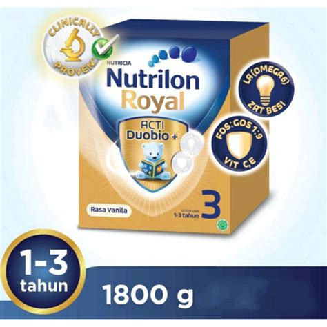 Jual NUTRILON ROYAL VANILA MADU 3 1800 Gr Shopee Indonesia