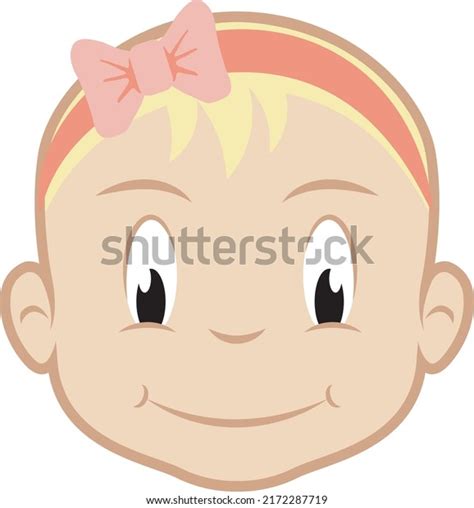 Natural Smiling Baby Face Cartoon Stock Vector (Royalty Free) 2172287719 | Shutterstock