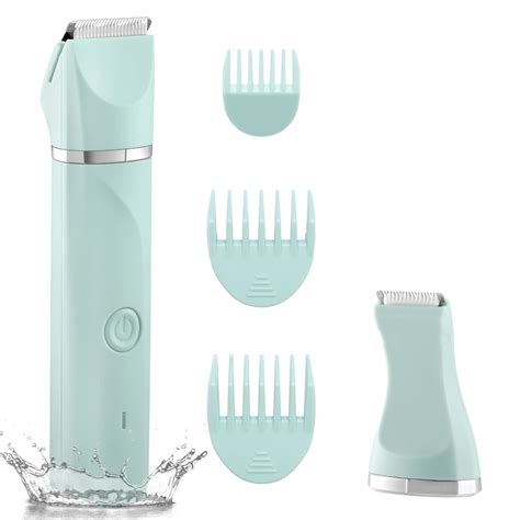 Waterproof Rechargeable Bikini Trimmer For Women Electric Razor For Hair Removal With Ceramic