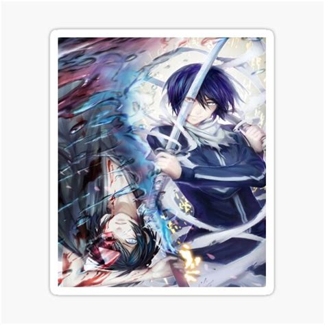 Yato Noragami Art Sticker For Sale By Aimeejuxon Redbubble