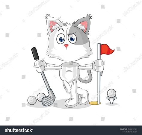 137 Golf Cartoon Characters Cat Images Stock Photos And Vectors