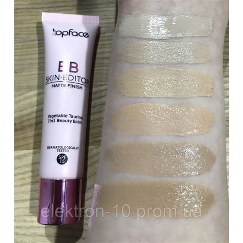 TopFace BB Skin-Editor Matte Finish Тональный крем, 06, цена 270 грн ...