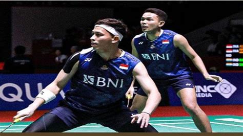 Indonesia Open 2023 Pasangan Ganda Putra Nomor Satu Dunia Fajar Rian