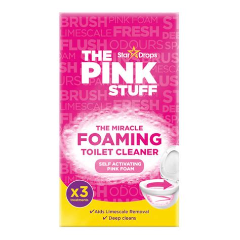 Saszetki Do Czyszczenia The Pink Stuff Miracle Foaming Toilet Wc 3X