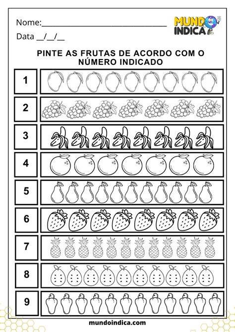 Atividade Pronta Sequ Ncia Num Rica Do Ao A Arte De Ensinar E