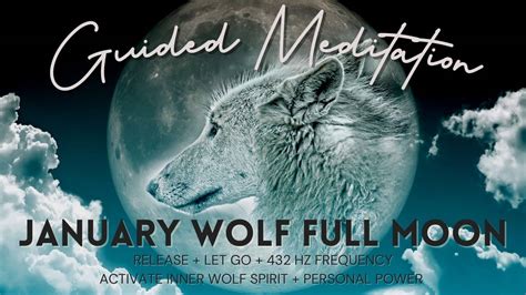 January Wolf Full Moon In Cancer Guided Meditation The Psychic Soul