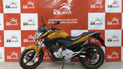 Honda Cb R Amarela Km Motos Sua Loja De Motos Semi Novas