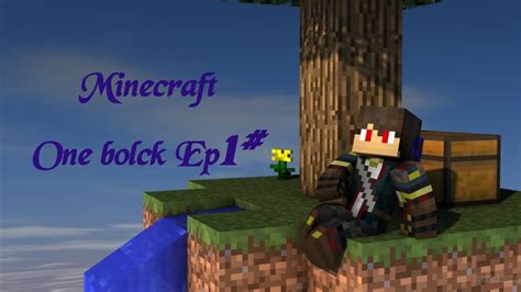 Survivre Sur Un Seul Bloc Minecraft One Block Ep1 Youtube