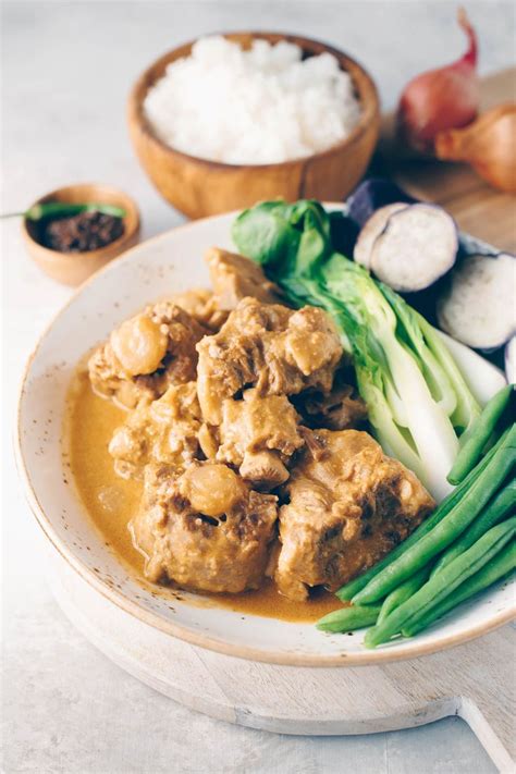 Instant Pot Kare Kare Filipino Oxtail Peanut Stew Lemons Anchovies Recipe Oxtail