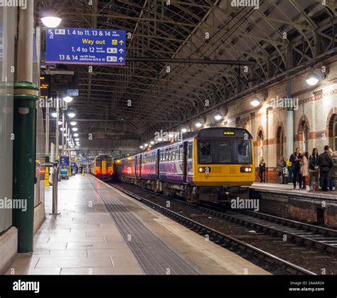 Arriva Northern Rail Class Pacer Train At Manchester Piccadilly