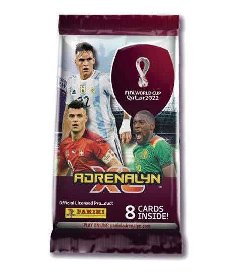 Pack Lanzamiento Adrenalyn Mundial 2022 Panini Confitelia