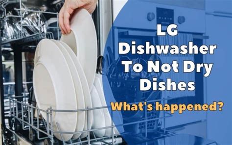 Dishwasher Not Drying Dishes 4 Simple Reasons Why