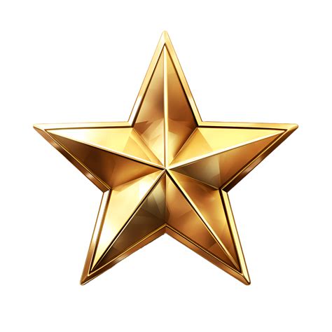 Gold Star Icon Clipart 24780374 PNG