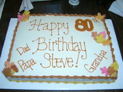 80th Birthday Sheet Cake Artofit