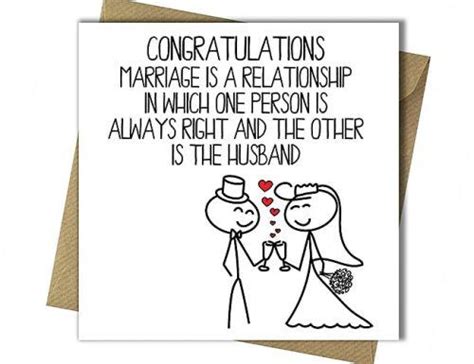 18 Hilarious Examples For Funny Wedding Cards | Wedding Forward