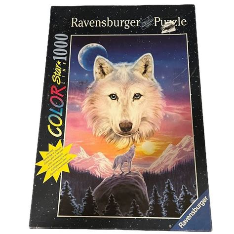 Ravensburger Toys 999 Ravensburger Color Star Line 100 Pc Wolf