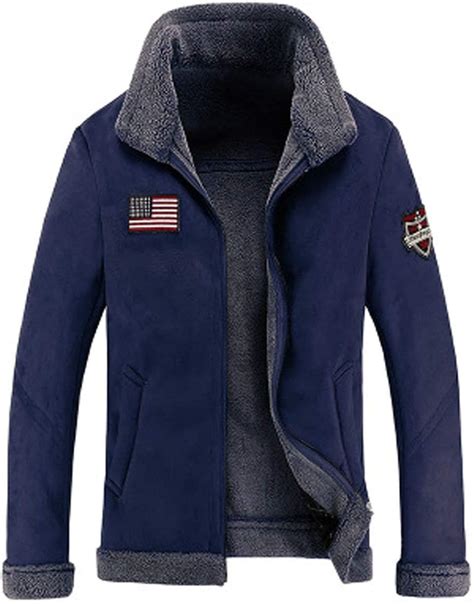 Chaqueta De Cuero Para Cuero De Hombre Gamuza Modernas Casual Invierno