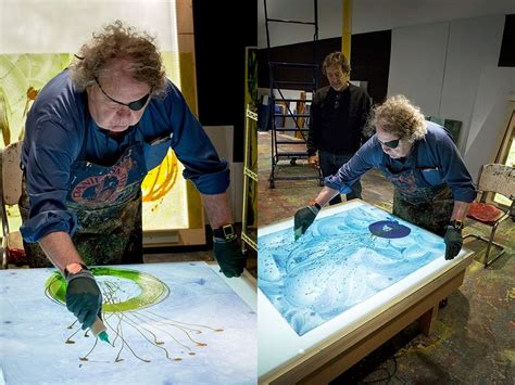 Chihuly And Parks Anderson In Drawing Studio 2017 Dale Chihuly New