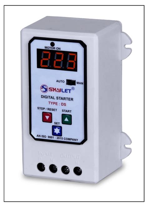 Single Phase Electronic Motor Starter Single Phase Digital Starter