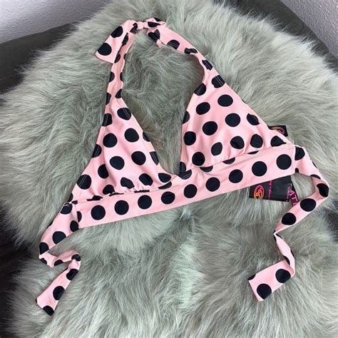 Ninety Nine Degrees Swim Polka Dot Bikini Top Poshmark