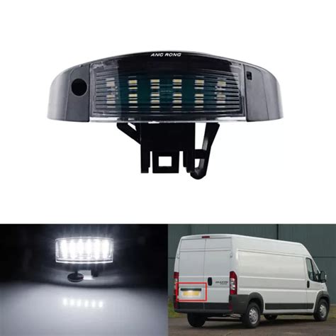 Led Clairage De Plaque Pour Peugeot Boxer Fiat Ducato Autobus Autocar