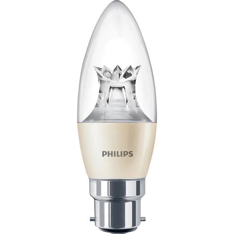 Philips Led Warm Glow B Bayonet Cap Dimmable Light Bulb Shelly Lighting