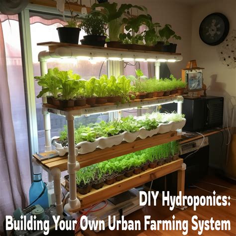 DIY Hydroponics: Building Your Own Urban Farming System - Agricultivity