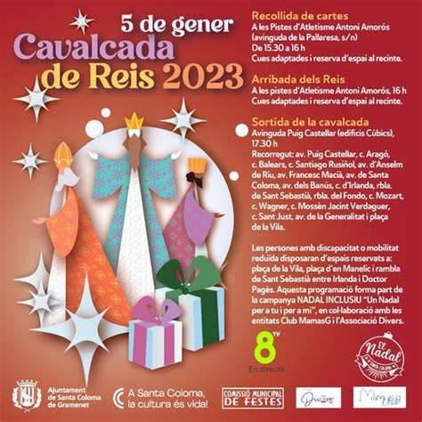 La Magia De La Cabalgata De Reyes Cerrar La Navidad En Santa Coloma