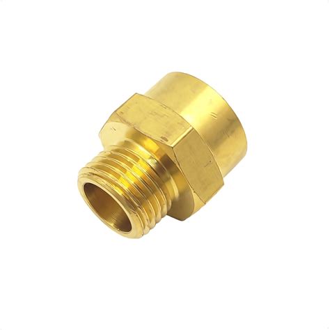 Metric M X To Npt Brass Adapter Partlogix