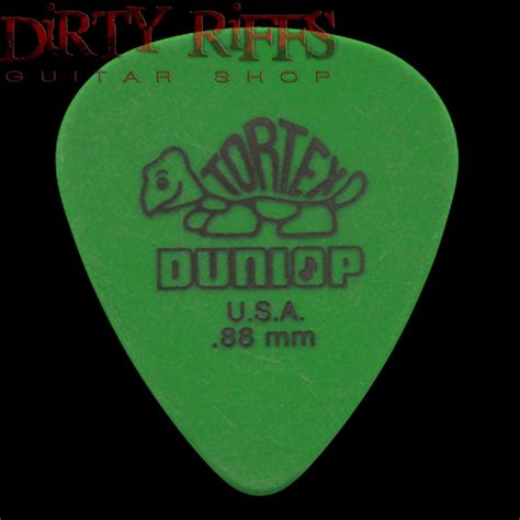 12 Dunlop Tortex Green Standard Guitar Picks 0 88mm EBay