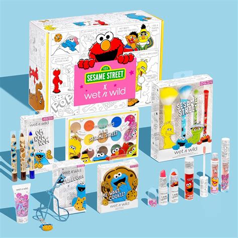 Amazon Wet N Wild Sesame Street Limited Edition PR Box Makeup