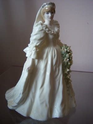 Coalport Diana Princess Of Wales Royal Bride Figurine