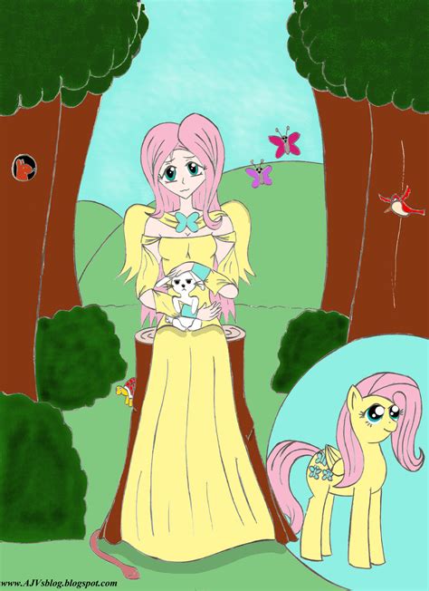 MLP: Fluttershy (Human Version) by AJV7 on DeviantArt